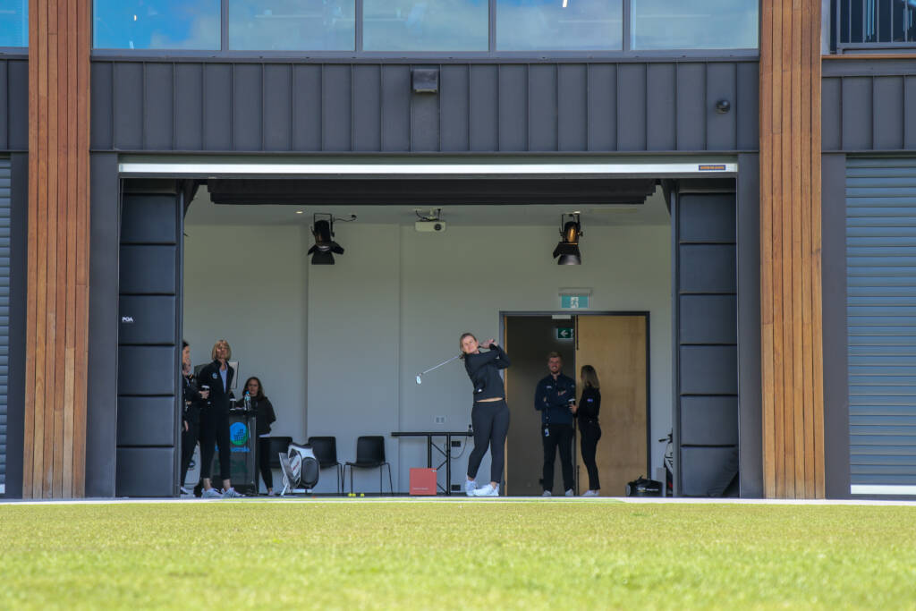 Women's PGA Cup presentation.